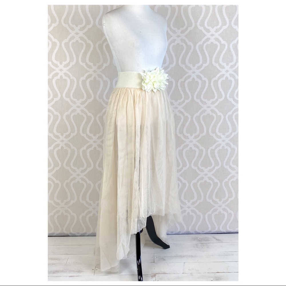 Ballet Tulle Wrap Overlay Skirt - Picture 2 of 8